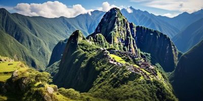 Preciosa imagen de Machu Picchu, en Perú