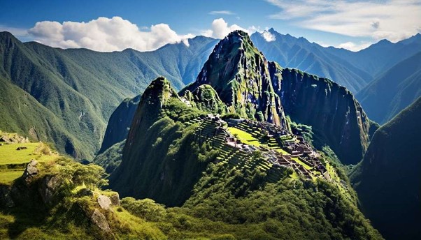 Preciosa imagen de Machu Picchu, en Perú