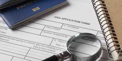 Documentación de solicitud de visa
