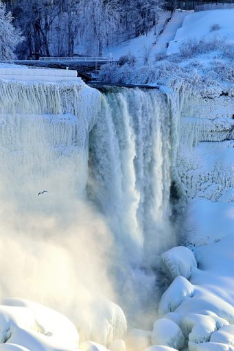 Cataratas del Niagara en invierno