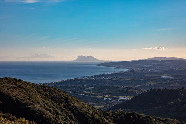 Peñón de Gibraltar desde Sierra Bermeja
