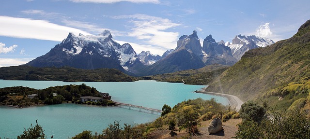 Impresionante fotografía del monte Torres del Paine de Argentina y Chile